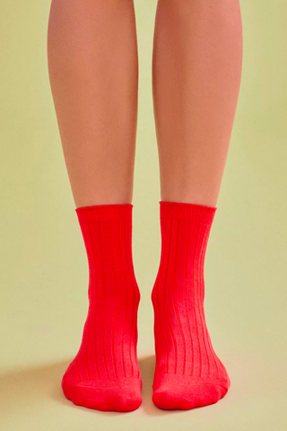 Red Color Trend 2023 | Le Bon Shoppe Her Socks