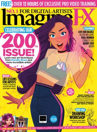 ImagineFX 200 full cover