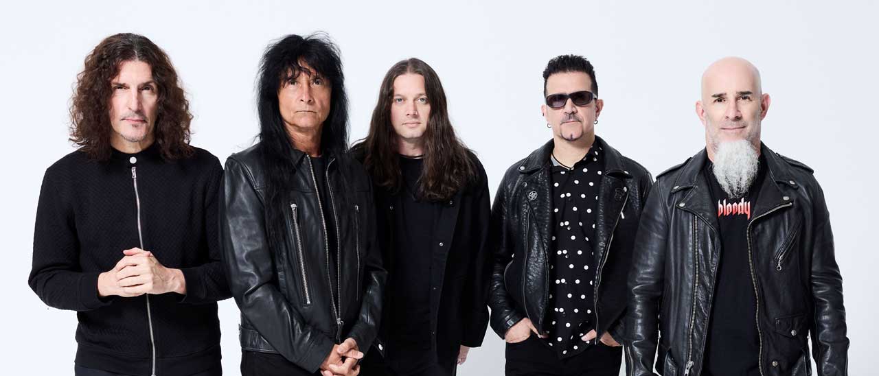 Anthrax studio portrait