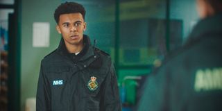 Teddy is on a steep learning curve in Casualty...