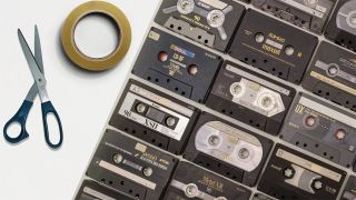 Best gifts for music lovers: Cassette Collection wrapping paper