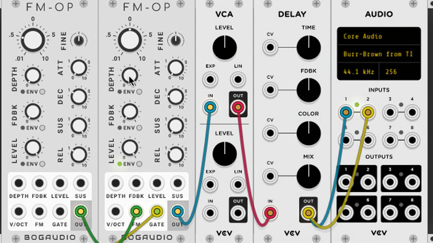 How to create an FM synth patch for free in VCV Rack | MusicRadar