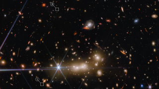 New image from the JWST shows galaxy cluster