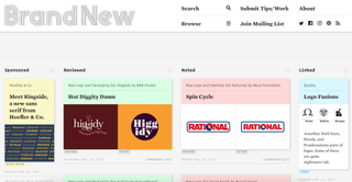 Brand New has beefed up its online presence with a new website design