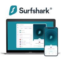 2. Surfshark: 80% off + 5 months free