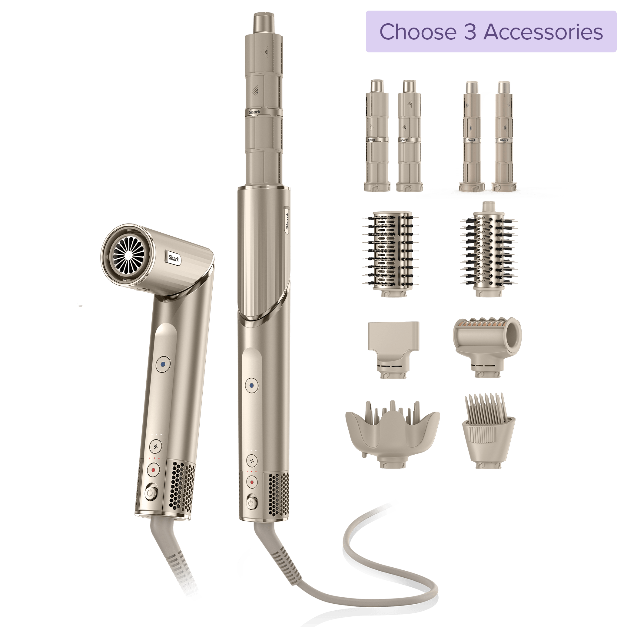 Build Your Own Shark Flexstyle&amp;reg; Air Styling &amp;amp; Drying System, Stone