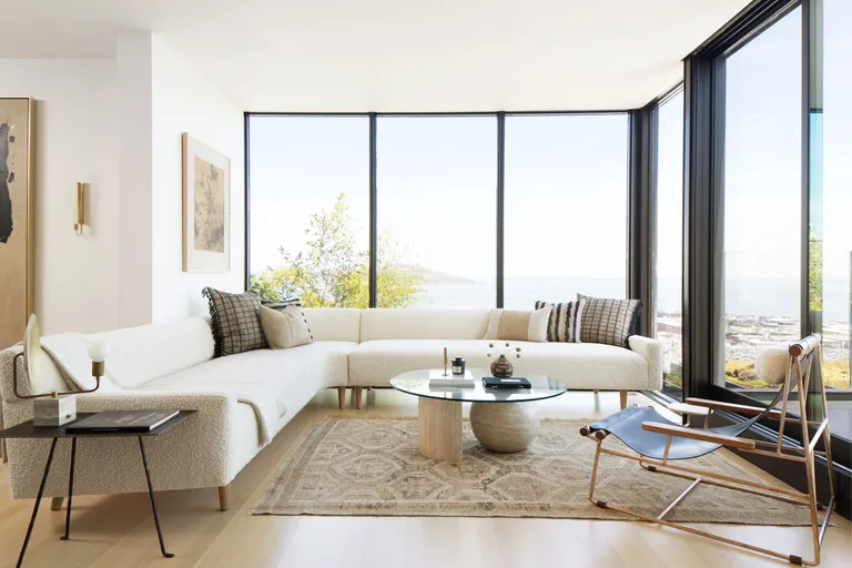 Layering in interior design - living room