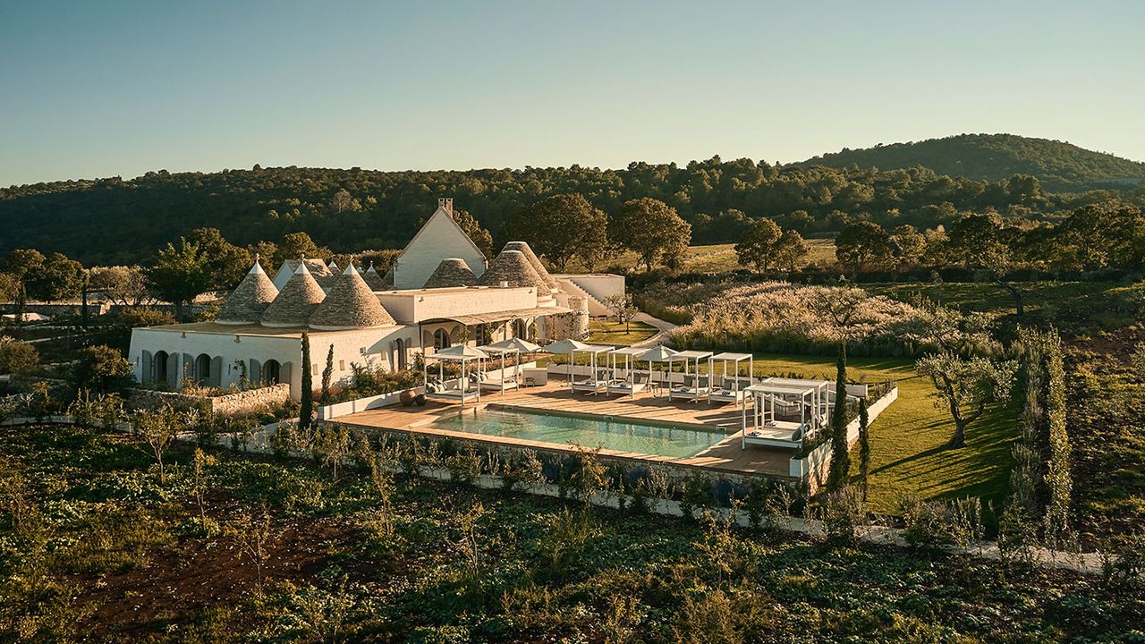 Aerial view of Masseria Pistola