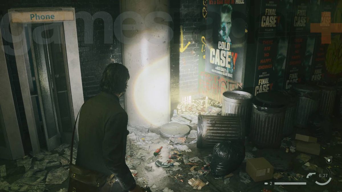 Alan Wake 2 words of power dark place
