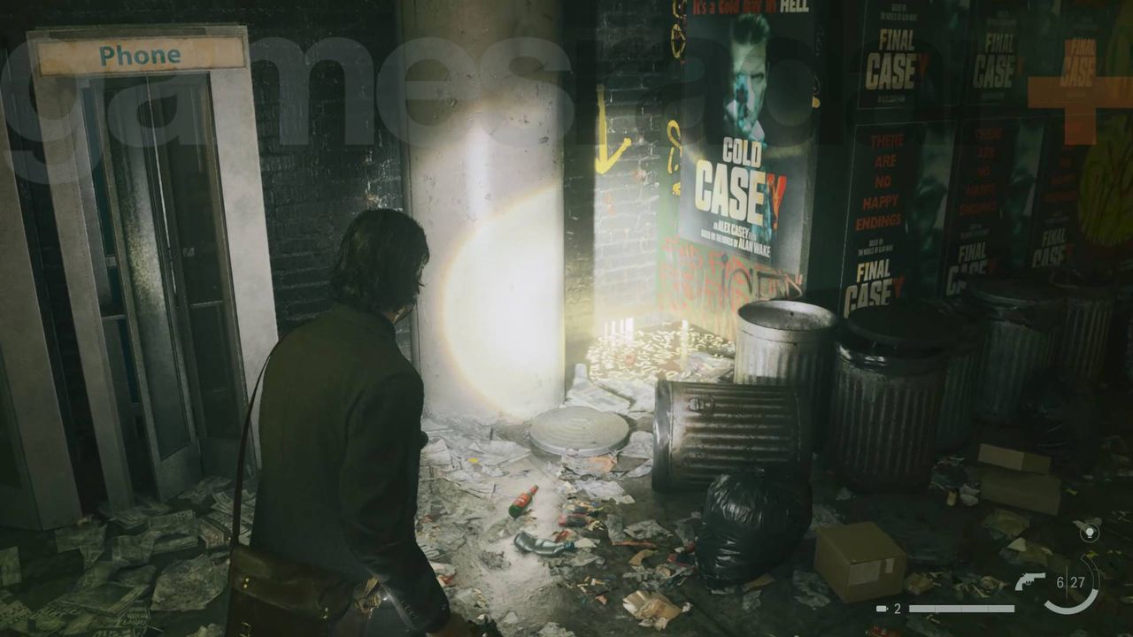 Alan Wake 2 words of power dark place