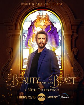 Josh Groban in Beauty and the Beast: A 30th Celebration key art