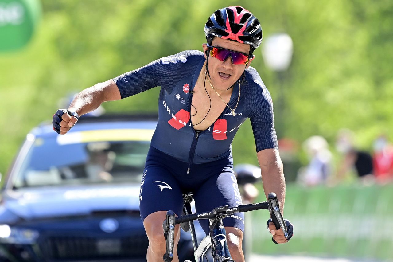 Tour de Suisse 2021 - 85th Edition - 5th stage Gstaad - Leukerbad 175,2 km - 10/06/2021 - Richard Carapaz (ECU - Ineos Grenadiers) - photo Peter De Voecht/PN/BettiniPhoto&Acirc;&copy;2021