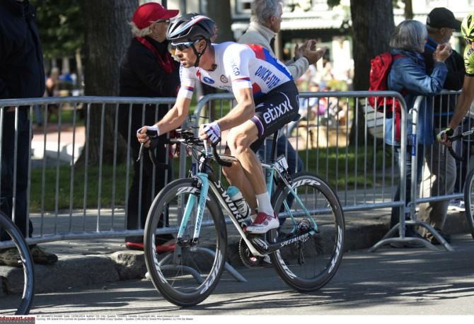 Zdeněk &Scaron;tybar (Omega Pharma-Quick Step) during the race