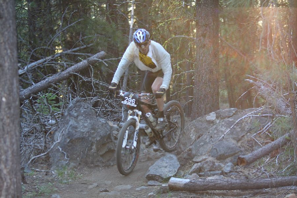 John Weathers in the High Cascades 100