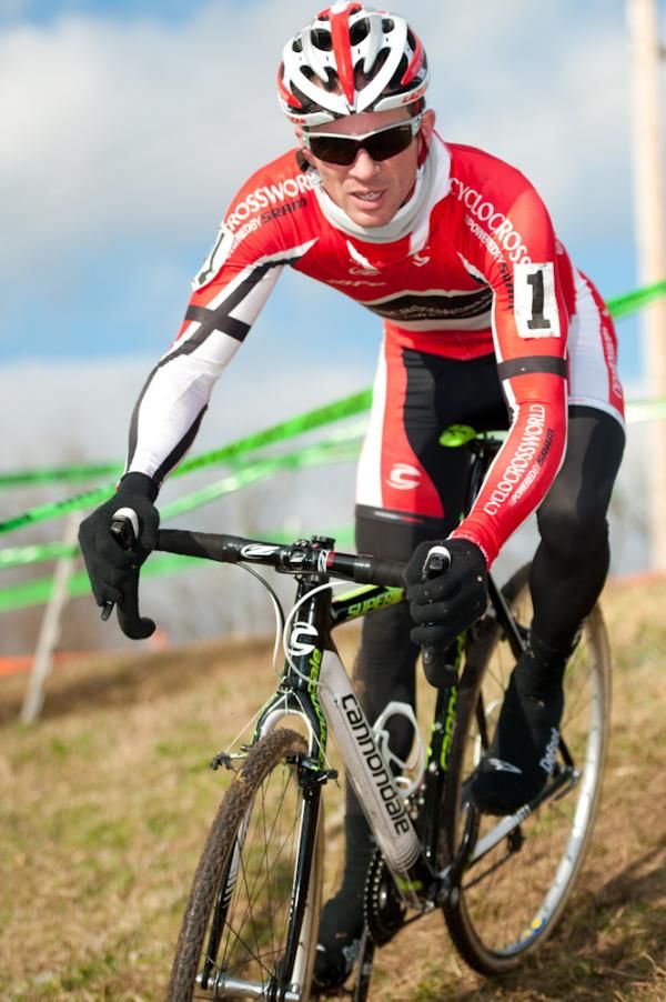 Dylan McNicholas holds onto second place.