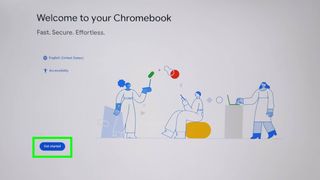 How to set up a Chromebook