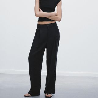 Zara Pleated Trousers