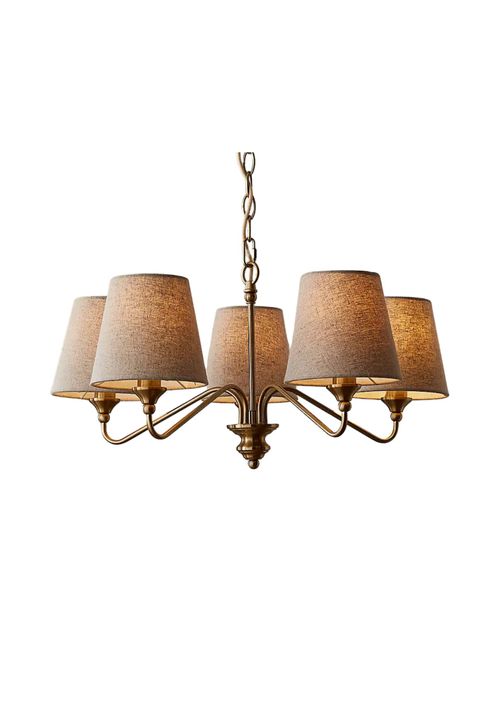 Enid Metal 5 Light Chandelier