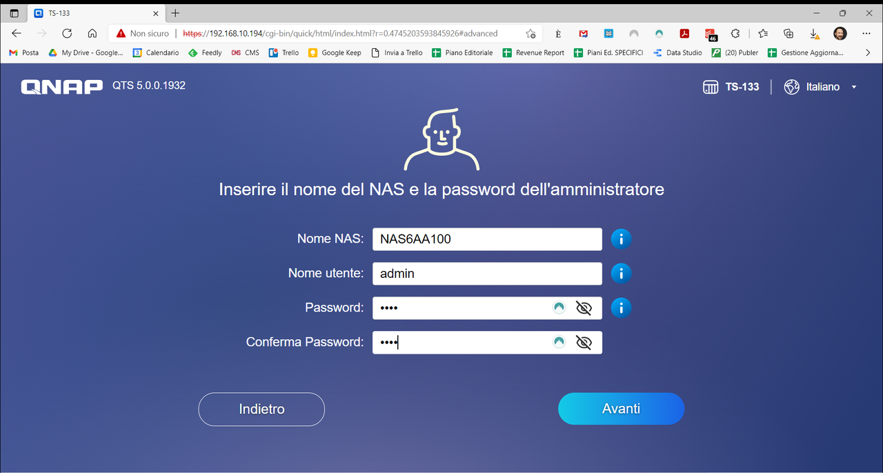 Qnap QTS 5.0