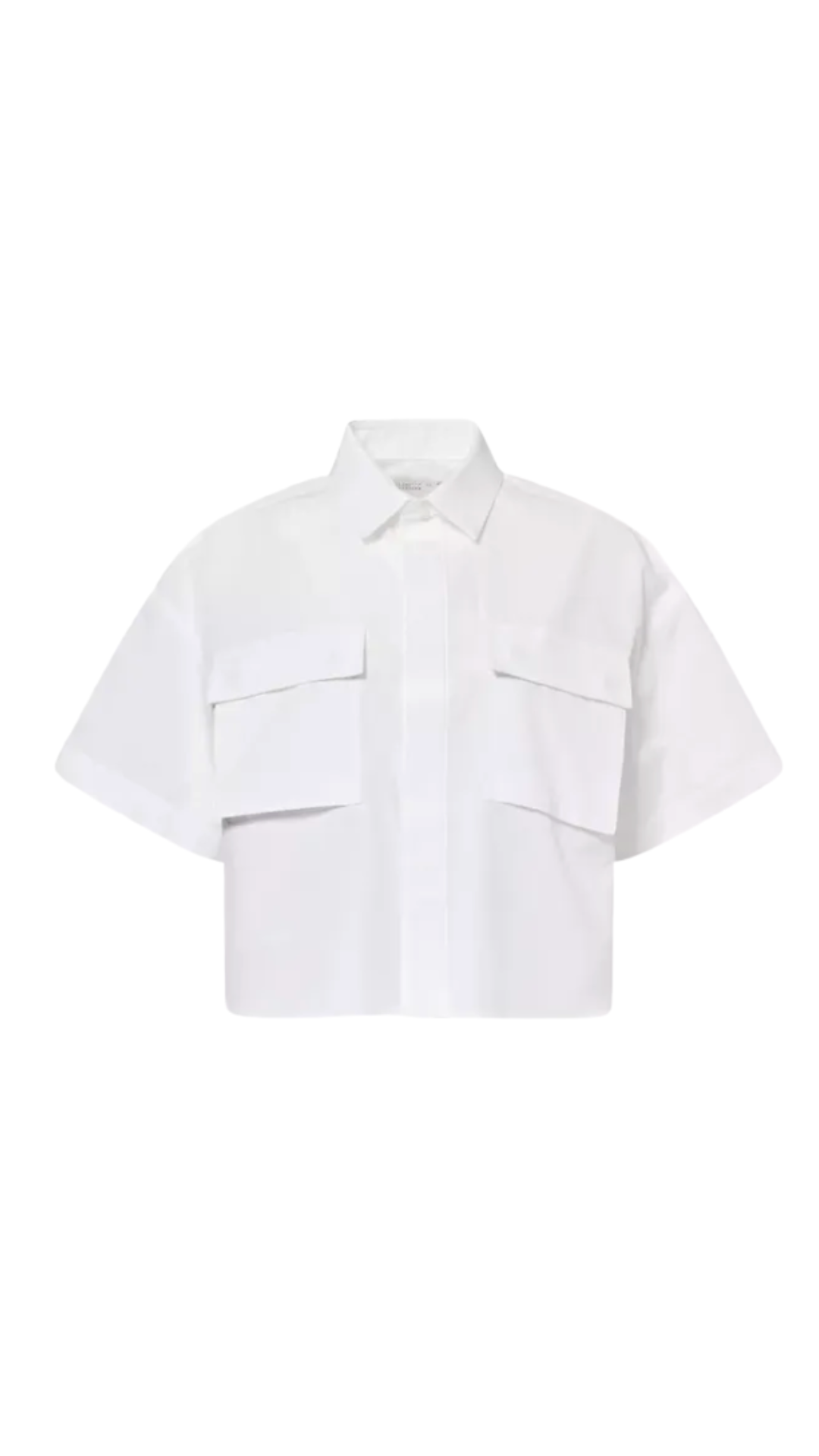 Selfridges, Cropped Pleated Woven Shirt