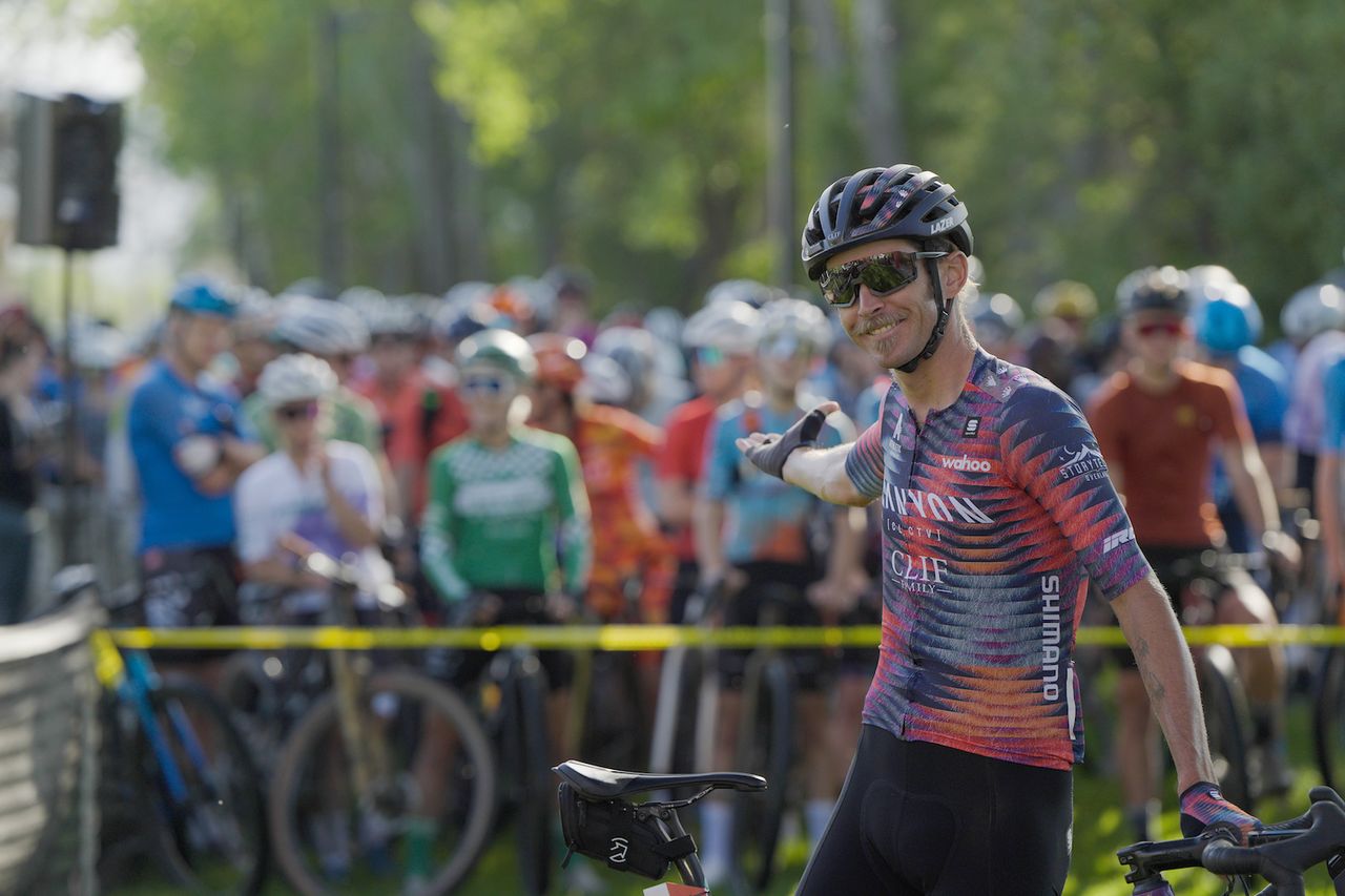 Stetina's Paydirt 2024, a gravel event in the Pine Nut Mountains
