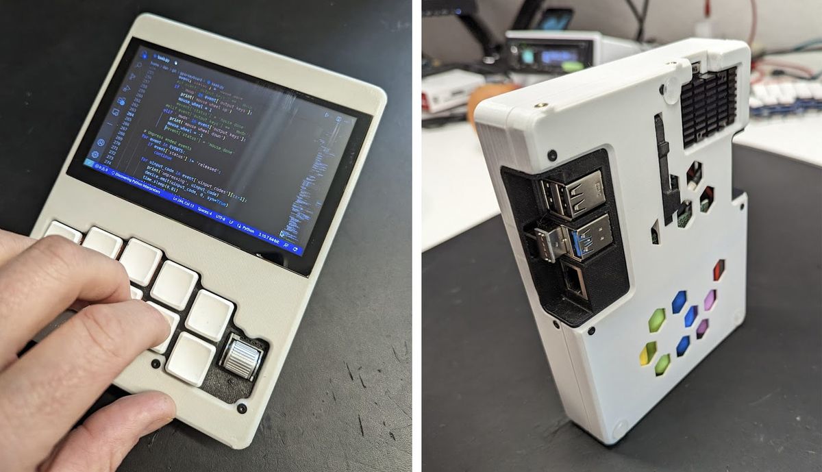 Raspberry Pi Handheld PC Uses 10 Keys to Type Everything | Tom's Hardware
