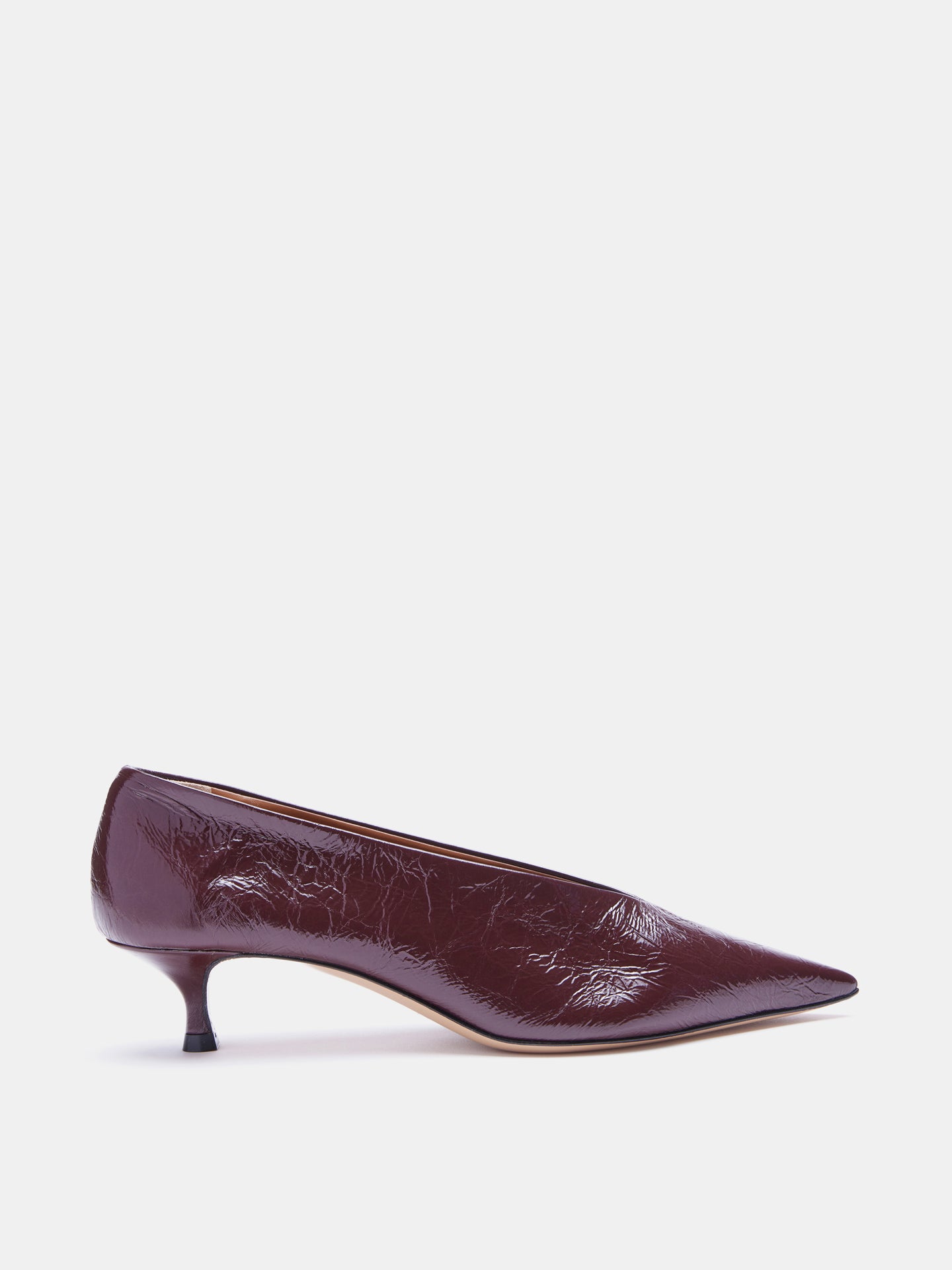 Babouche Kitten / Aubergine Naplack