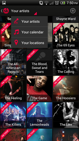 Songkick for Android