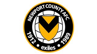 The Newport County badge.