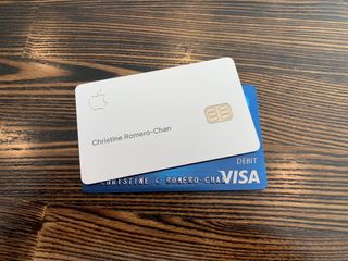 Apple Card and debit card