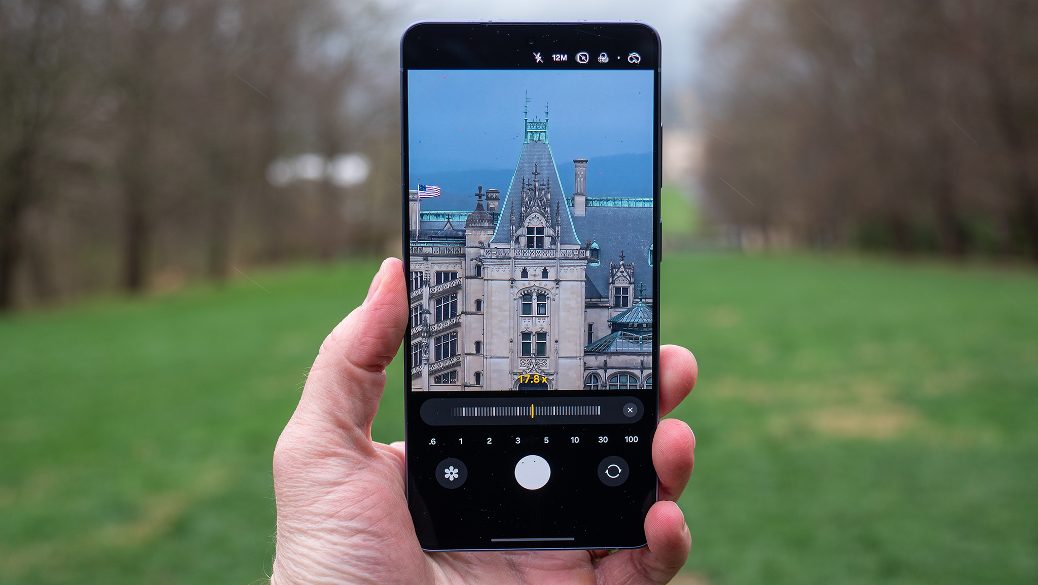 Zooming in far with the Samsung Galaxy S26 Ultra's telephoto cameras