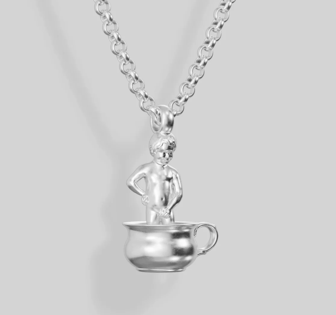 Fervent Moon necklace