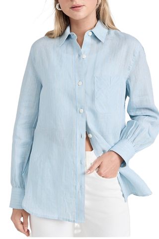 Maxine Stripe Linen Shirt