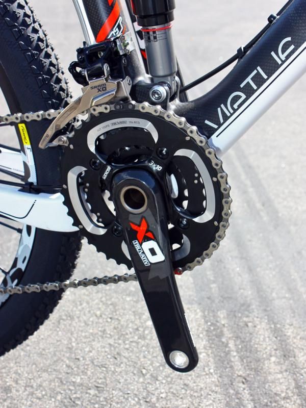 The Virtue Team will come with the 3x10 option for SRAM's X0 group.