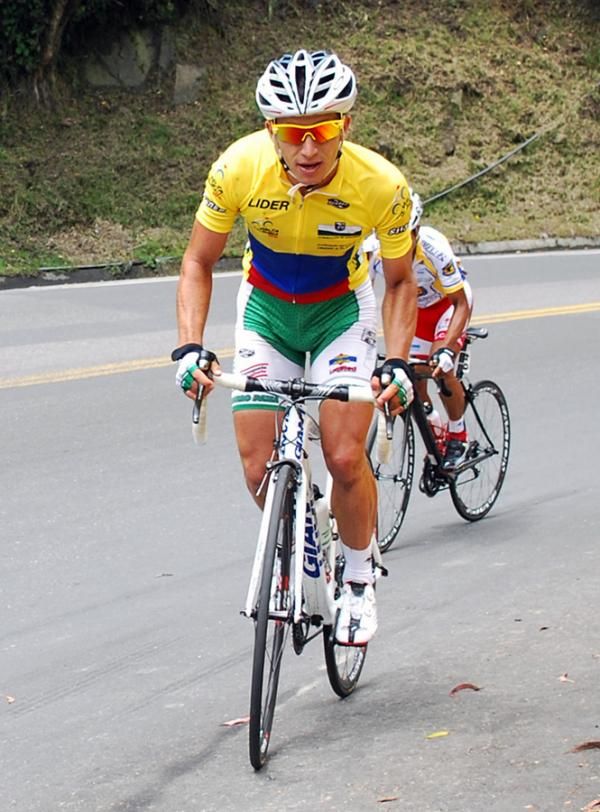Race leader Sergio Luis Henao (Ind Ant-Idea-Fla-Lot De Medellin).