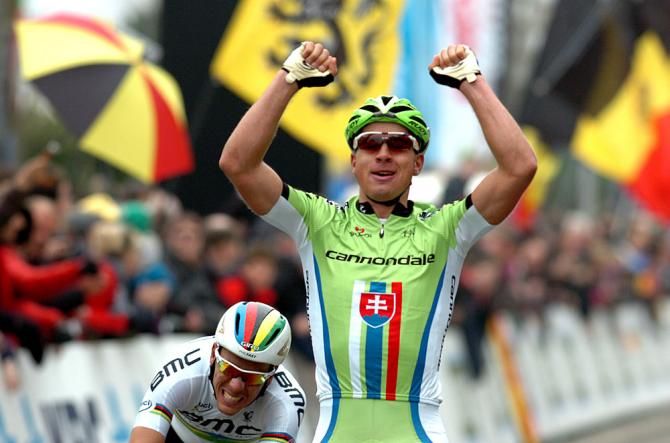 Peter Sagan (Cannondale) triumphs in De Brabantse Pijl