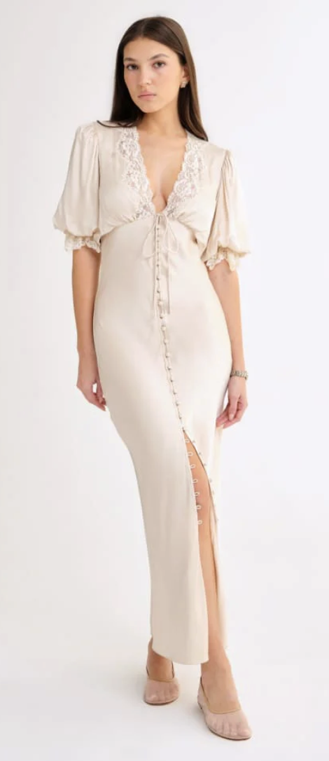 Rumored, Honey Duster Maxi Dress | Dove