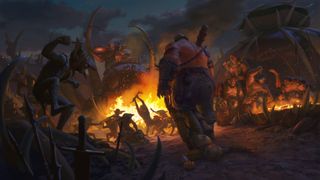 Total War Warhammer 3 Art Ogres