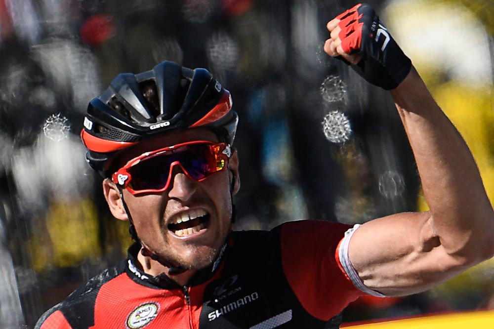 Greg Van Avermaet's solo attack earned the stage 5 win.