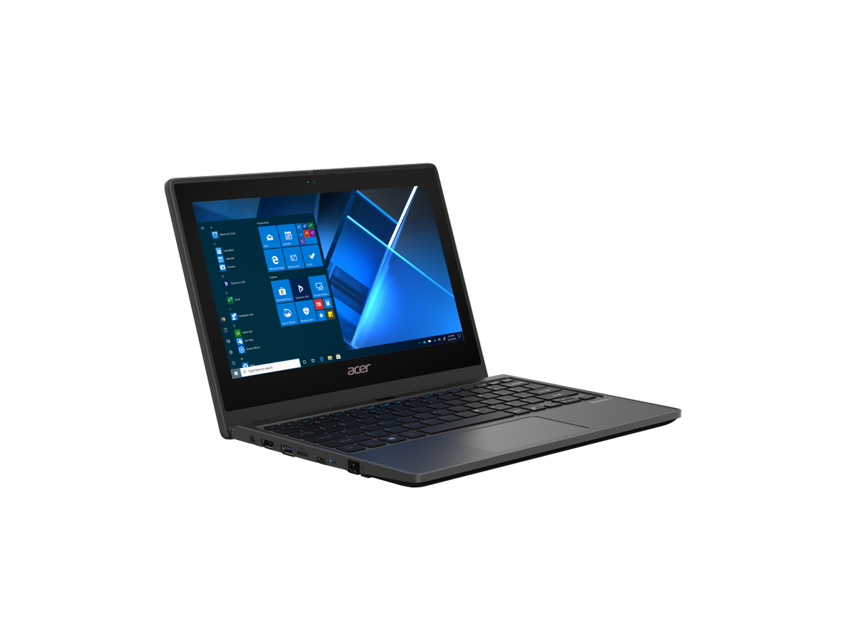 Acer TravelMate Spin B3 open