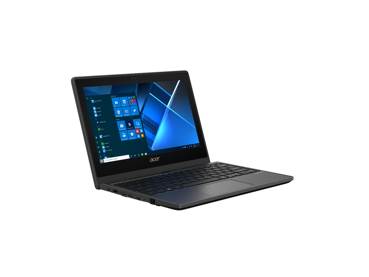 Acer TravelMate Spin B3 open