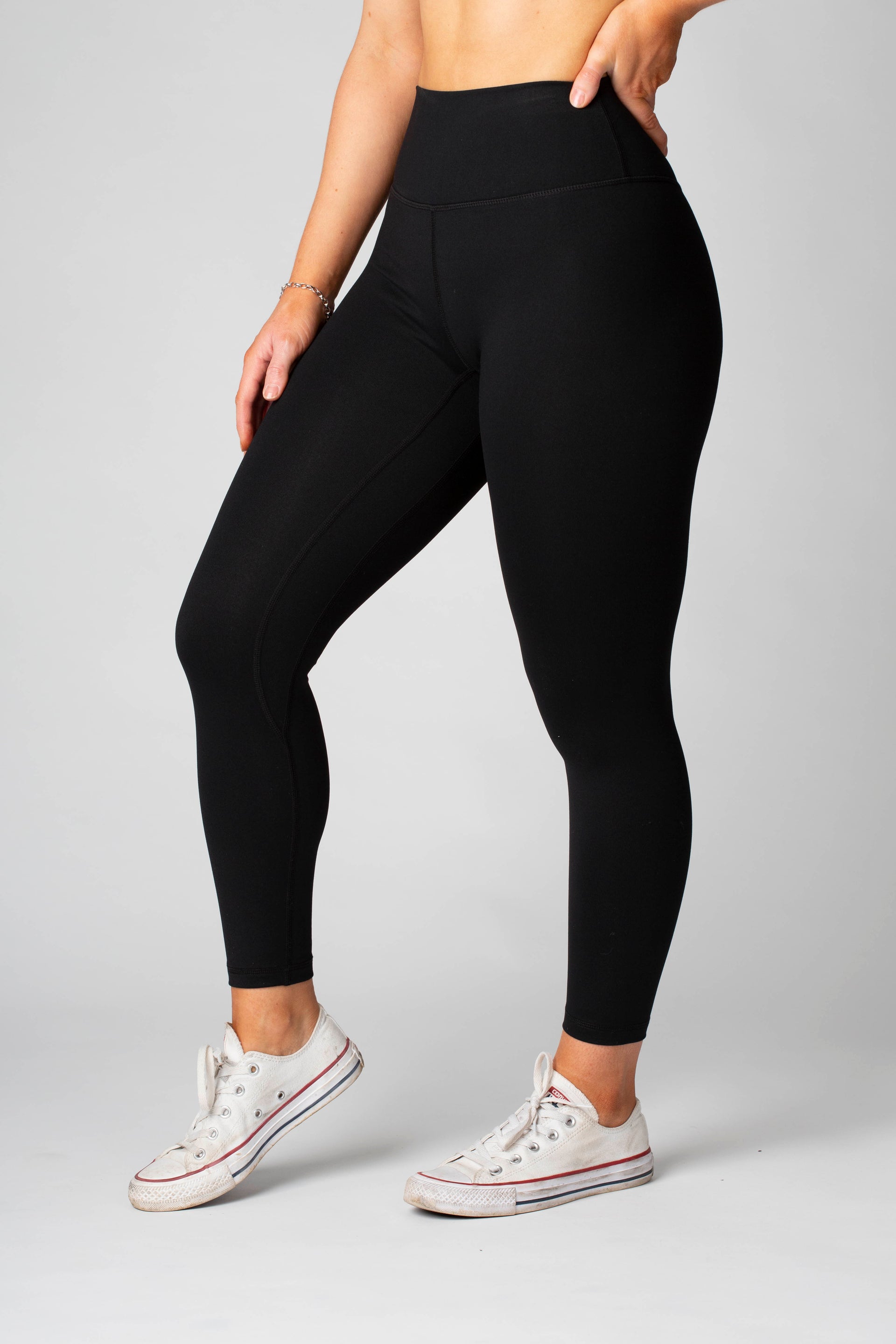 The Senara Legging - Smooth Black - Xxs (uk 4-6) / Smooth Black