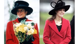 Hat, Smile, Sleeve, Outerwear, Bouquet, Flower, Facial expression, Petal, Style, Formal wear,