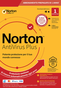 Norton Antivirus Plus 2021, 1 dispositivo a
