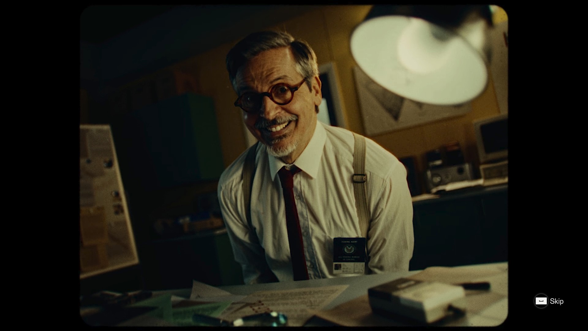 Dr. Casper Darling, smiling in a definitely trustworthy and not at all wretched way.