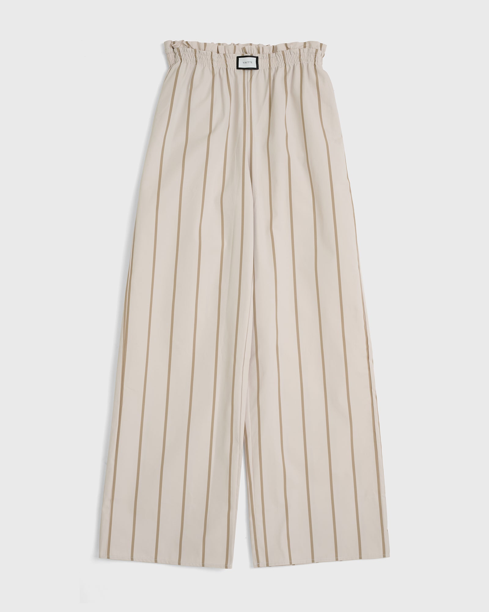 Janeiro - Bespoke Tofu 
Sand Striped Trouser