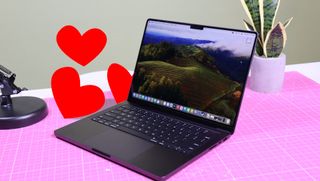 MacBook Pro M3 14 inch valentine