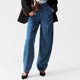 & Other Stories Barrel Leg Jeans