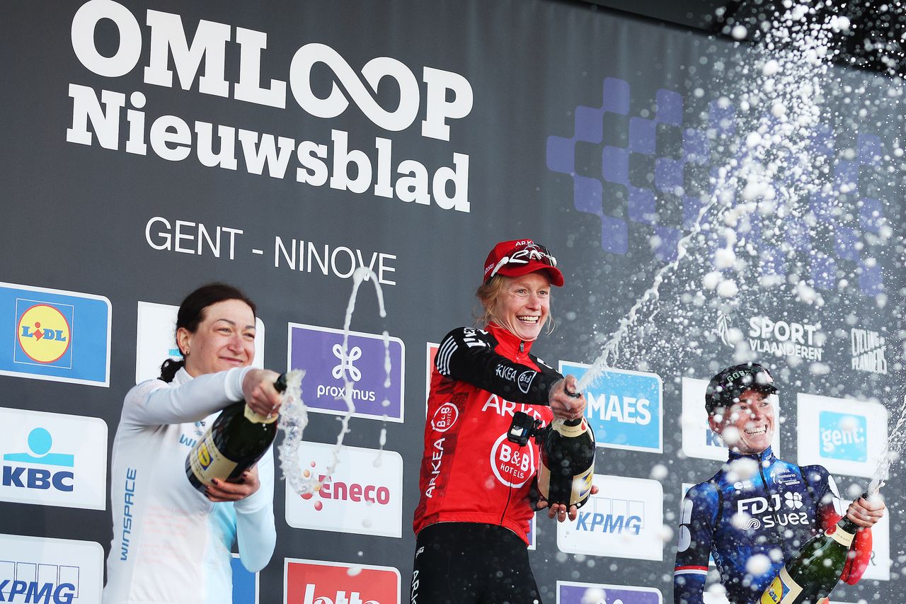 Lotte Claes Omloop Het Nieuwsblad 2025