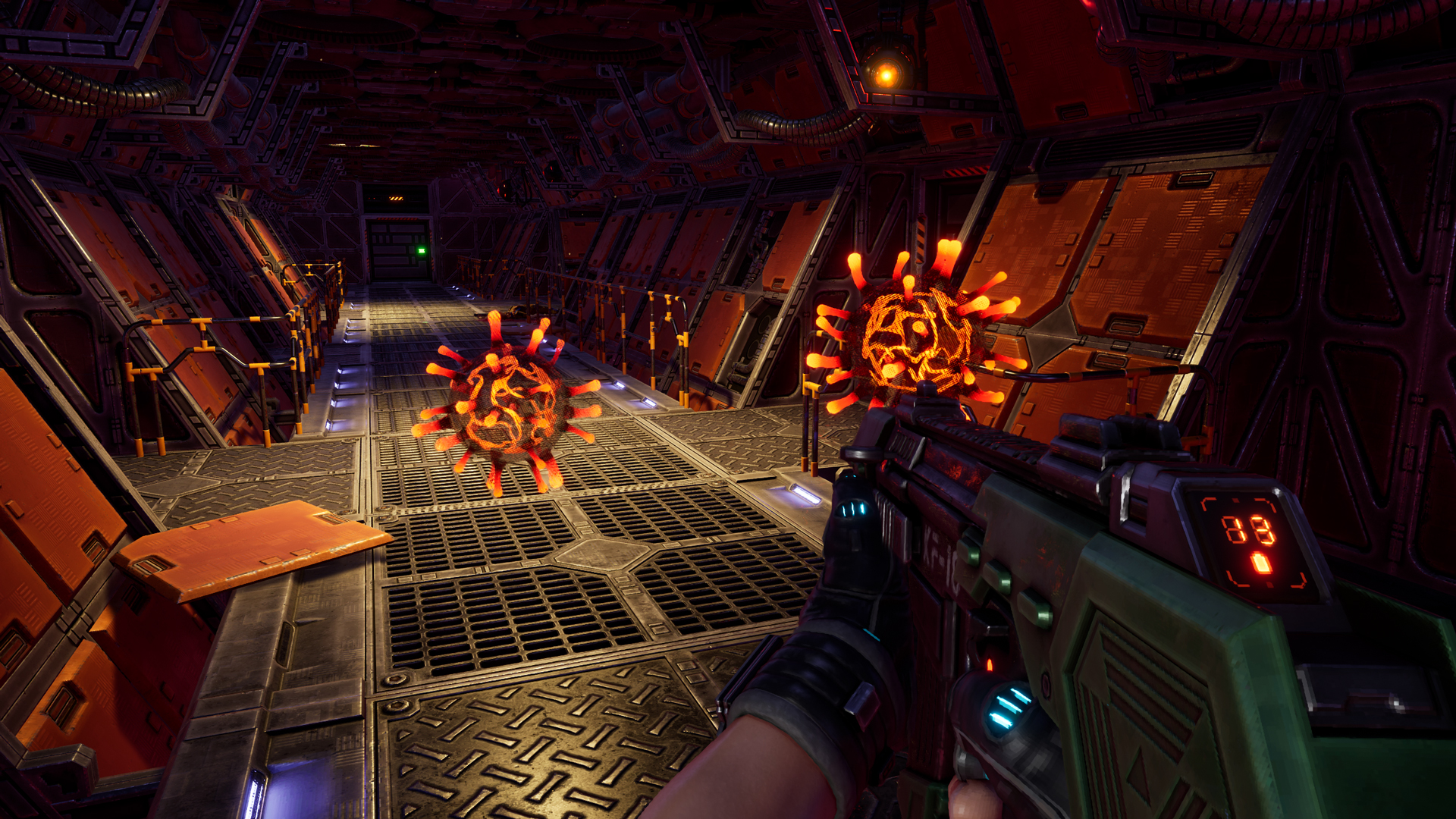 fighting enemies in system shock remake